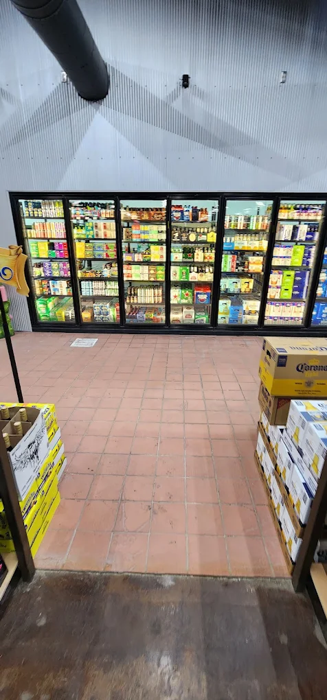 Cold beer coolers at Trenton Liquors